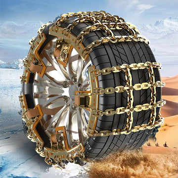 TESEVO Anti-Slip Snow Chains Nine Grid for Model Y/3/X/S - Tesevo