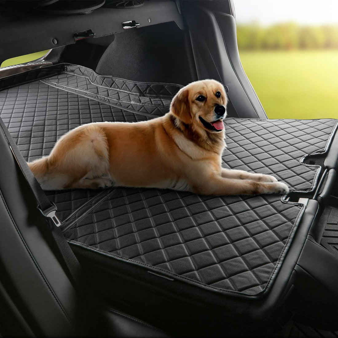 TESEVO Waterproof Trunk Mat Pet Mat for Tesla Model 3 2017-2023-TESEVO