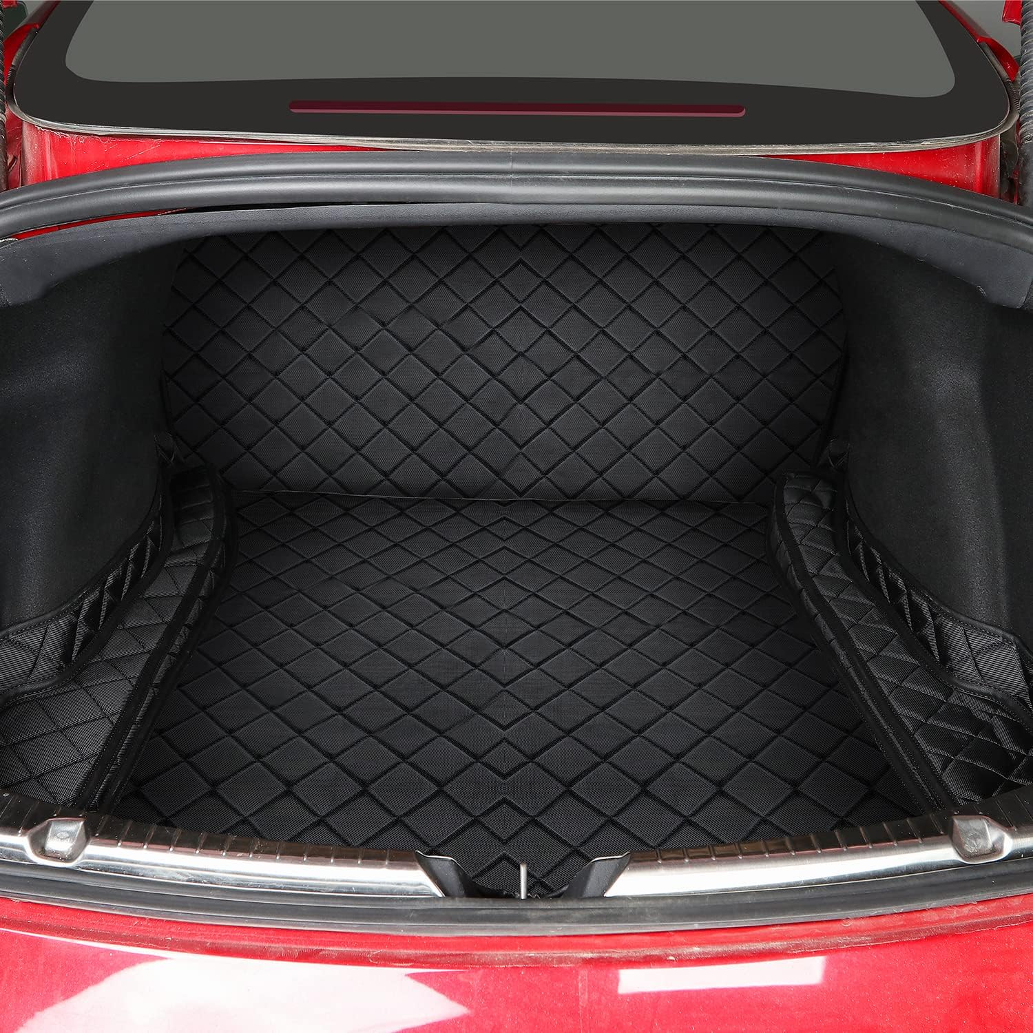 TESEVO Waterproof Trunk Mat Pet Mat for Tesla Model 3 2017-2023-TESEVO