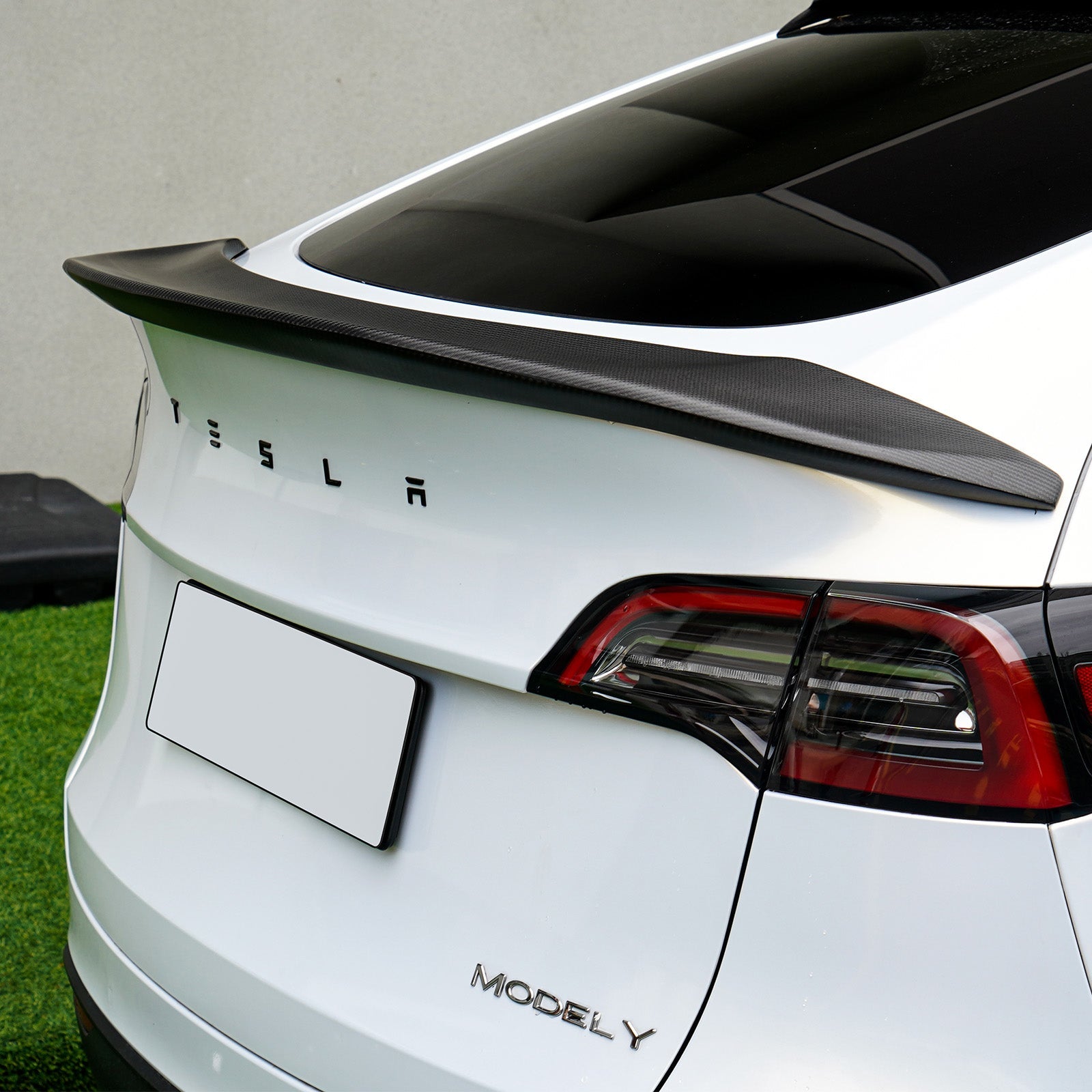 TESEVO V-Style Spoiler Real Carbon Fiber for Tesla Model 3/Y-TESEVO