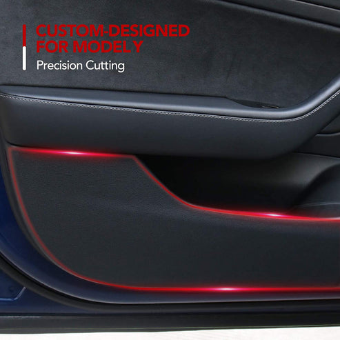 TESEVO Kick-Proof Door Protector for Model Y Upgraded (2020-Present) - Tesevo