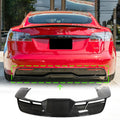 TESEVO Real Carbon Rear Diffuser Lip Spoiler REVOZPORT Style for Model S - Tesevo