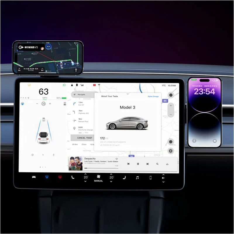 TESEVO Multi-Angle Screen Magnetic Mount for Model 3/Y - Tesevo