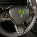 TESEVO Steering Wheel Decoration ABS for Model 3/Y - Tesevo