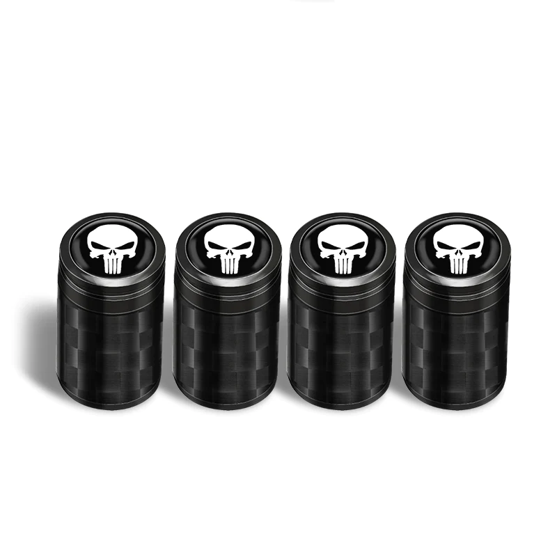 TESEVO Carbon Fiber Wheel Tire Valve Stem Caps for Model3/Y/X/S (4pcs) - Tesevo