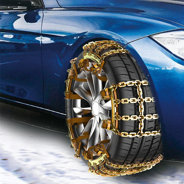 TESEVO Anti-Slip Snow Chains Nine Grid for Model Y/3/X/S - Tesevo