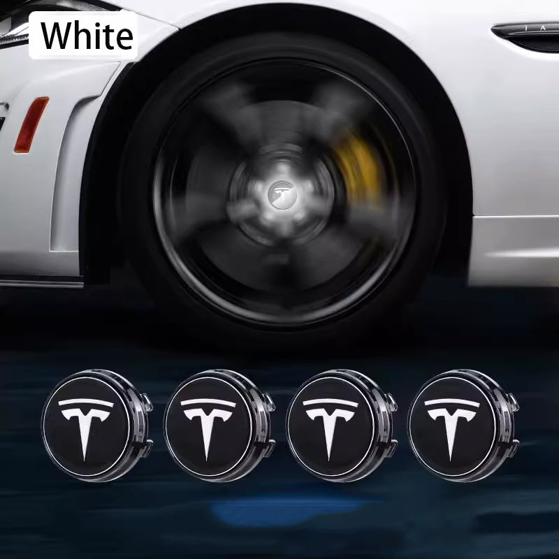 TESEVO LED Wheel Hub Light Caps for Model 3/Y/X/S (4ps) - Tesevo