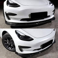 TESEVO Front Lip Spoiler-Real Carbon Fiber for Model Y-TESEVO