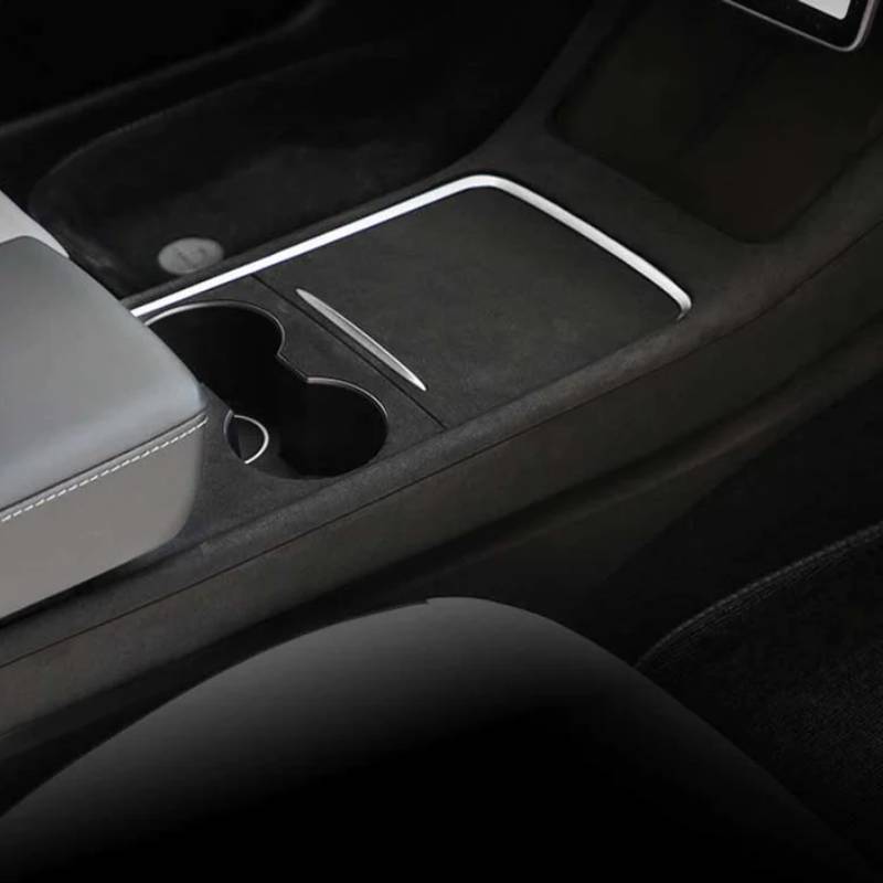 TESEVO Alcantara Center Console Sticker for Model 3/Y-TESEVO