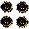 Tesevo Aero Wheel Covers Masked Rider Sticker for Model 3/Y - Tesevo