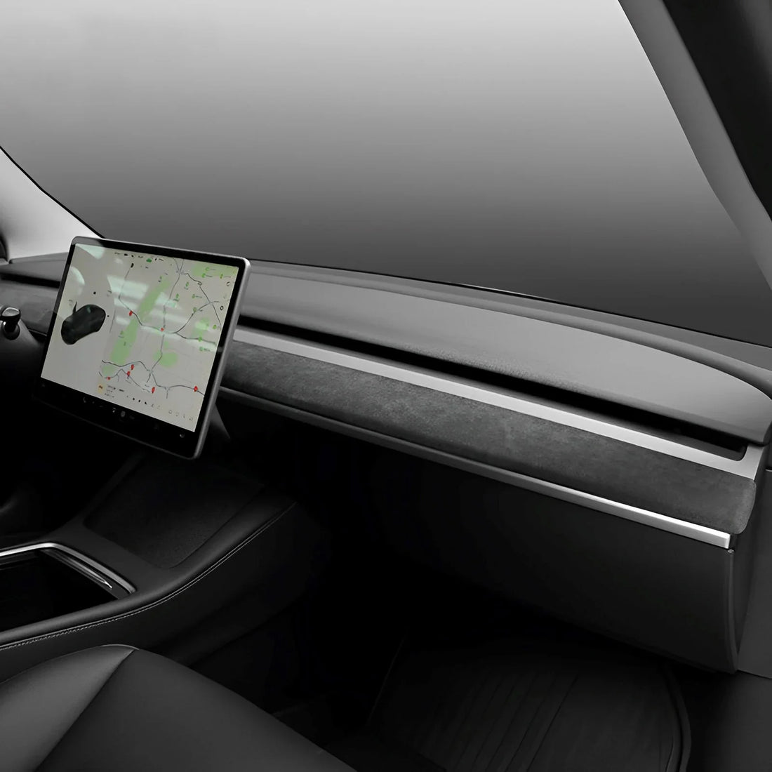 TESEVO Alcantara Dashboard Cover for Model 3/Y - Tesevo