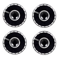 Tesevo Aero Wheel Covers Masked Rider Sticker for Model 3/Y - Tesevo