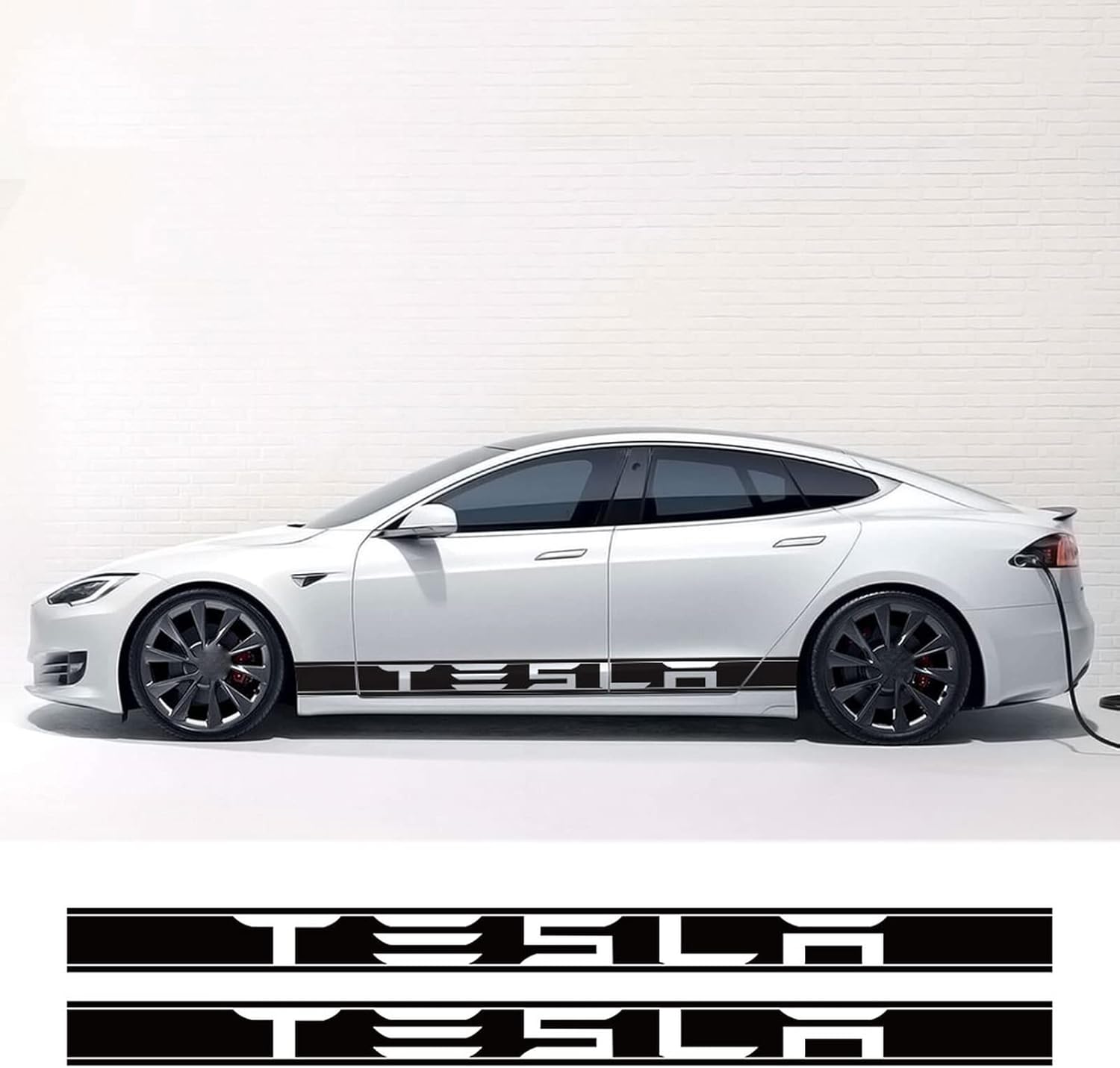 TESEVO Car Door Side Skirt Sticker for Tesla Model S/3/X/Y (2pcs) - Tesevo