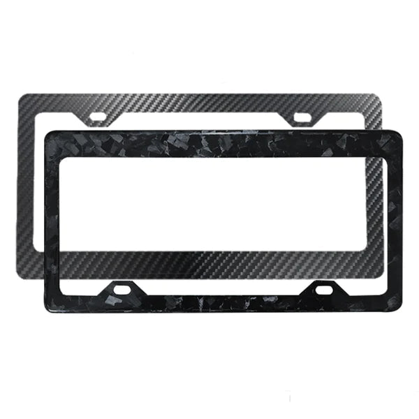 TESEVO US Standard Carbon Fiber License Plate Frame for Model 3-TESEVO