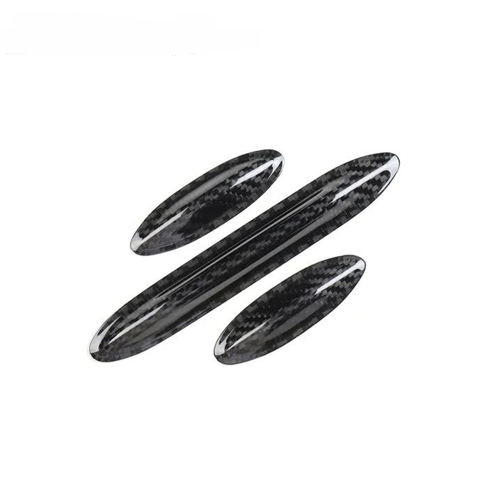 TESEVO Real Carbon Fiber Central Control Panel Stickers for Model 3/Y-TESEVO