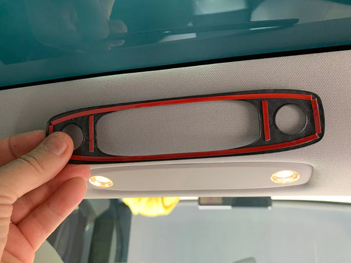 TESEVO Carbon Fiber Dome Light Covers for Model 3/Y-TESEVO