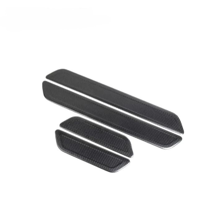 TESEVO Door Sill Scuff Plates Cover for Model 3-TESEVO