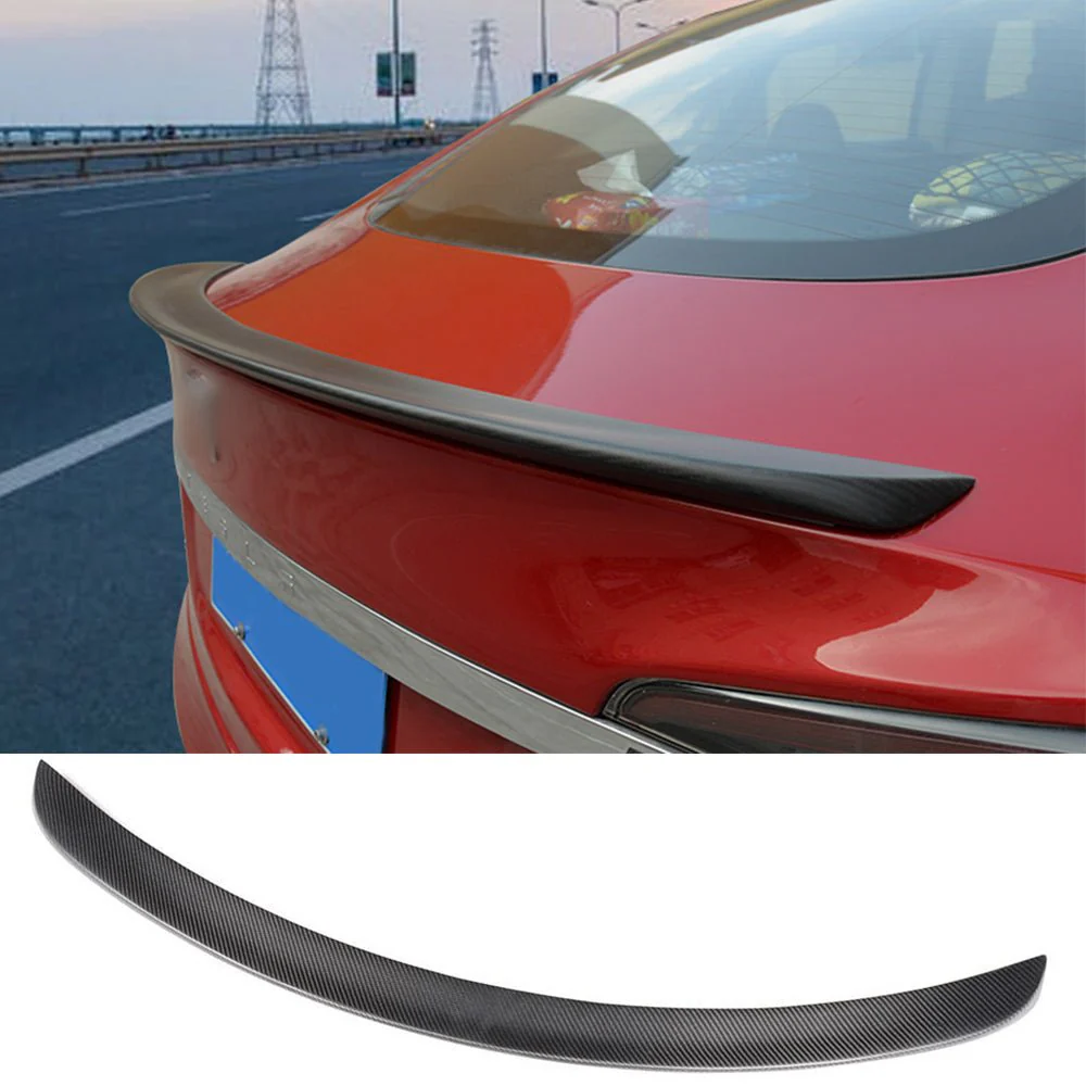 TESEVO Carbon Fiber Spoiler Blade Performance for Model S -TESEVO