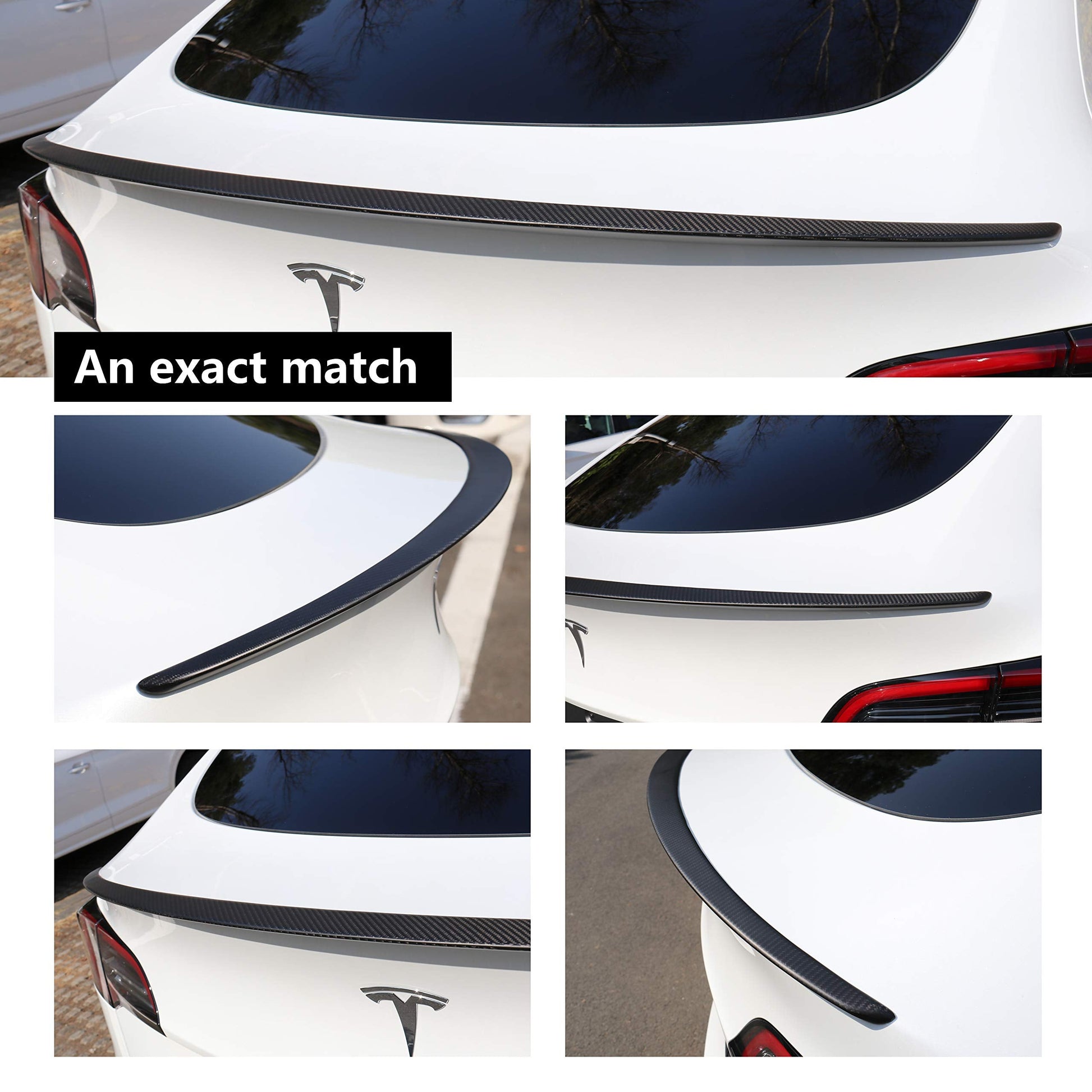 TESEVO Carbon Fiber Spoiler DC-Style for Model 3/Y-TESEVO