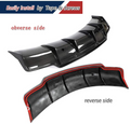 TESEVO Real Carbon Fiber Rear Diffuser Trunk Lip for Model 3 - Tesevo