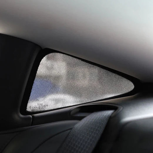 TESEVO Side Window Triangle Shades for Model 3-TESEVO