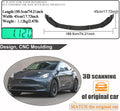 TESEVO Front Lip Spoiler-Real Carbon Fiber for Model Y-TESEVO