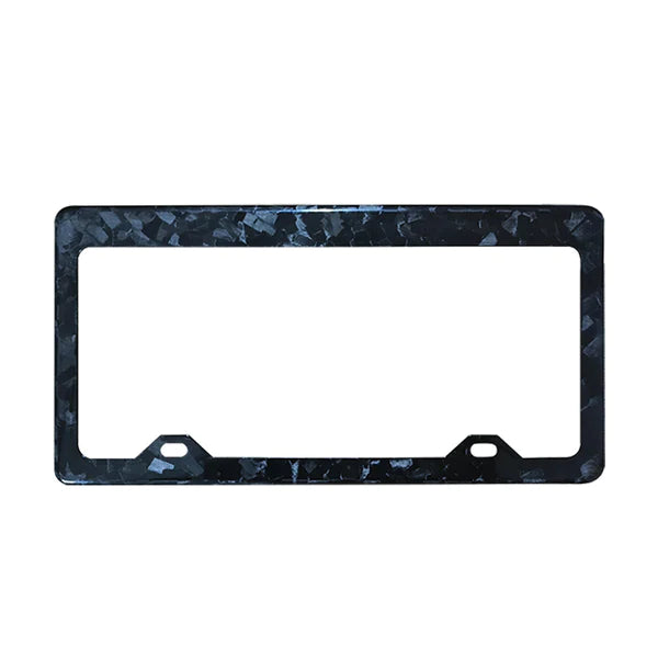 TESEVO US Standard Carbon Fiber License Plate Frame for Model 3