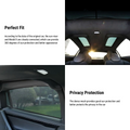 TESEVO Side Car Window Sunroof Sunshades for Model X - Tesevo