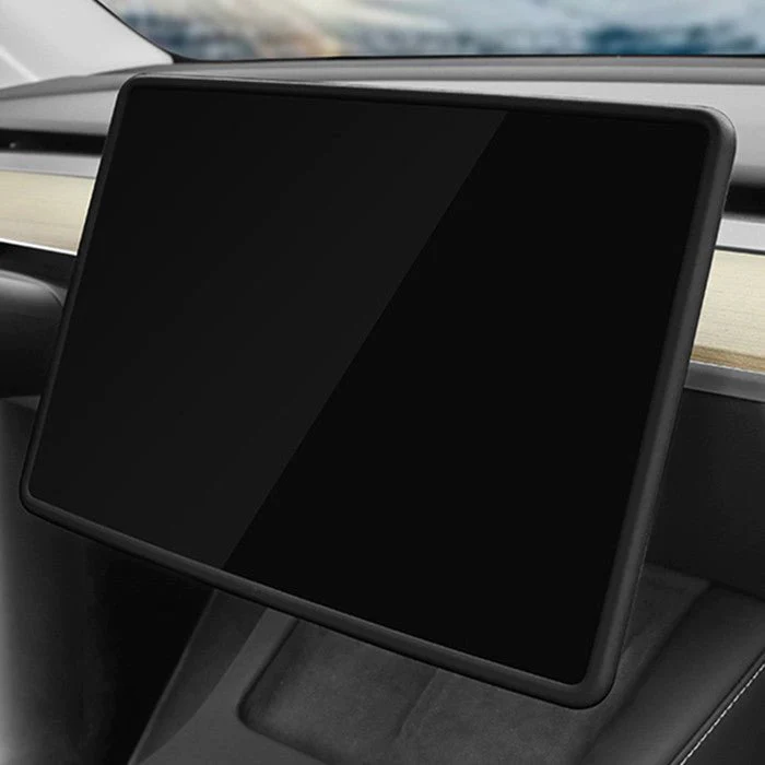 TESEVO Silicone Central Screen Protector Frame for Model 3/Y - Tesevo