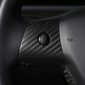 TESEVO Steering Wheel Middle Trim Cover Full Wrap-around for Model 3/Y-TESEVO