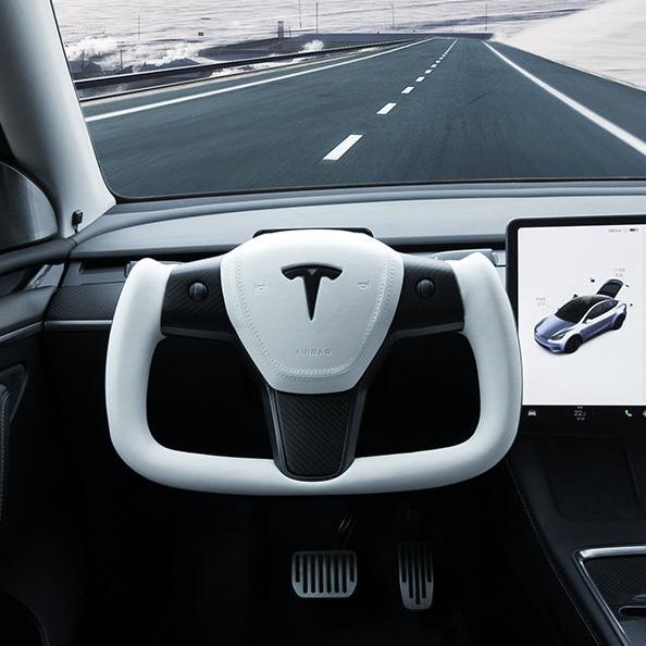 TESEVO Yoke Steering Wheel for Tesla Model 3/Y [Style 37]