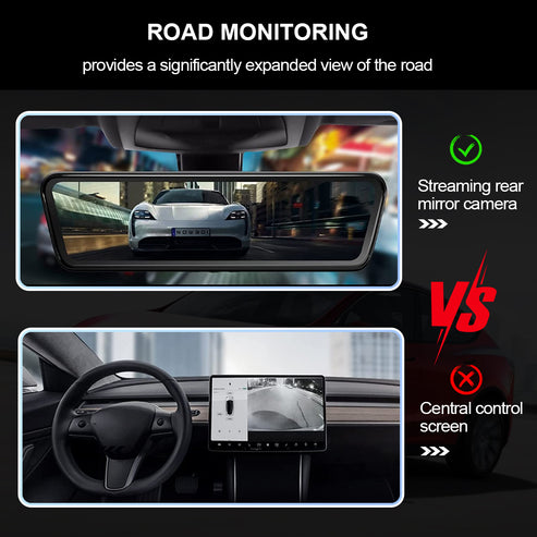 TESEVO Streaming Rearview Mirror Camera for Tesla Model 3/Y - Tesevo