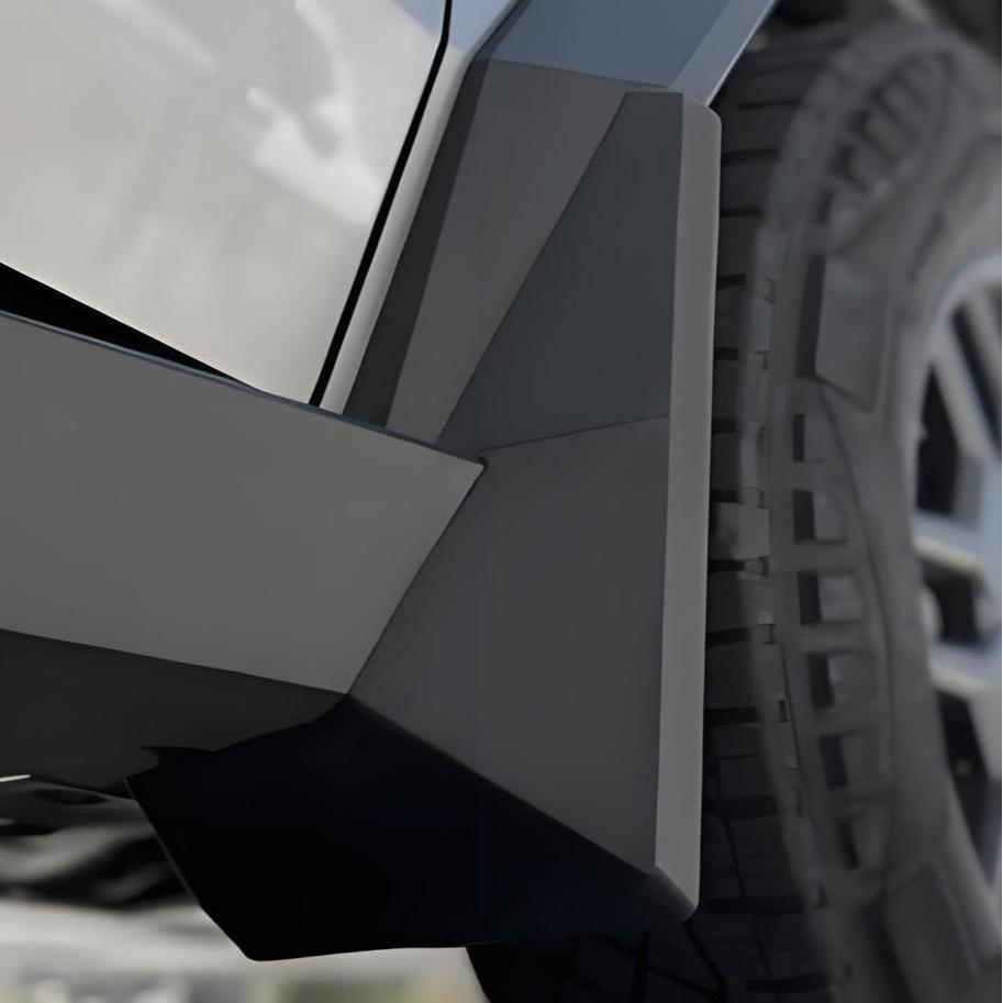 Tesevo Mud Flaps for Cybertruck 2024+ - Tesevo