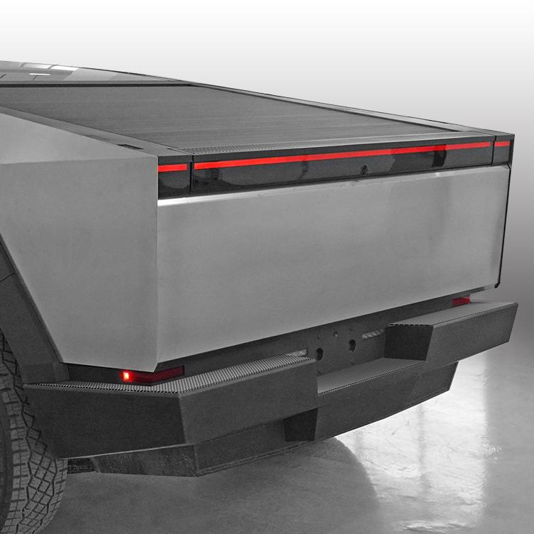 Tesevo Rear Bumper Protectors for Cybertruck - Tesevo