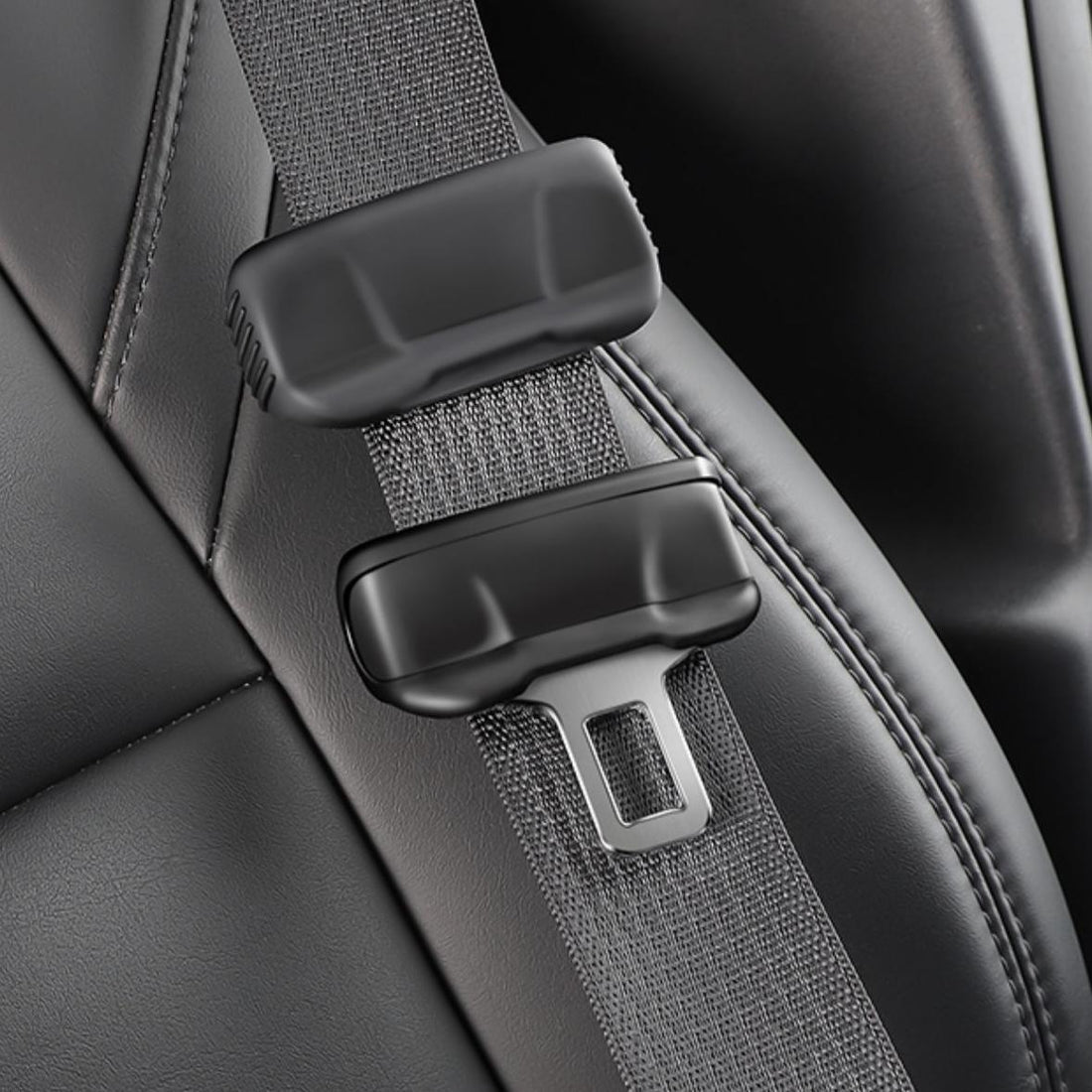 Tesevo Safety Belt Buckle Silicone  Protective Cover for Moedel 3/Y - Tesevo