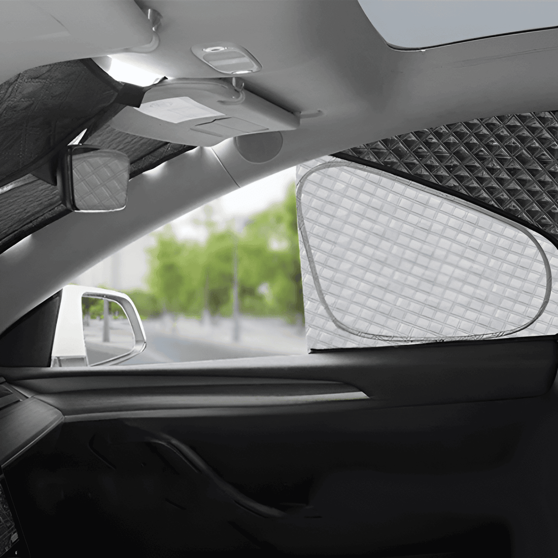 Tesevo Side Window Sunshade for Cybertruck (Double Layer) - Tesevo