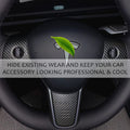 TESEVO Steering Wheel Decoration ABS for Model 3/Y - Tesevo