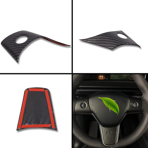 TESEVO Steering Wheel Decoration ABS for Model 3/Y - Tesevo