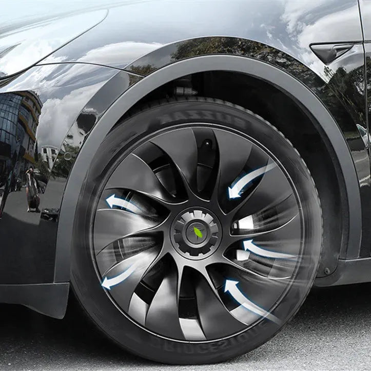 TESEVO Wheel Covers 19" Cyclone P Model Style for Model 3