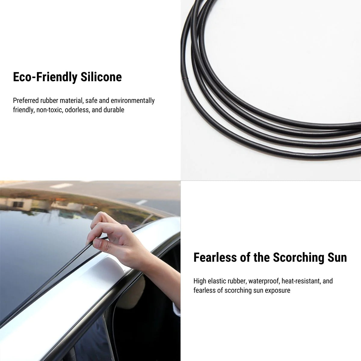 TESEVO Sunroof Rubber Seal for Tesla Model 3/Y-TESEVO