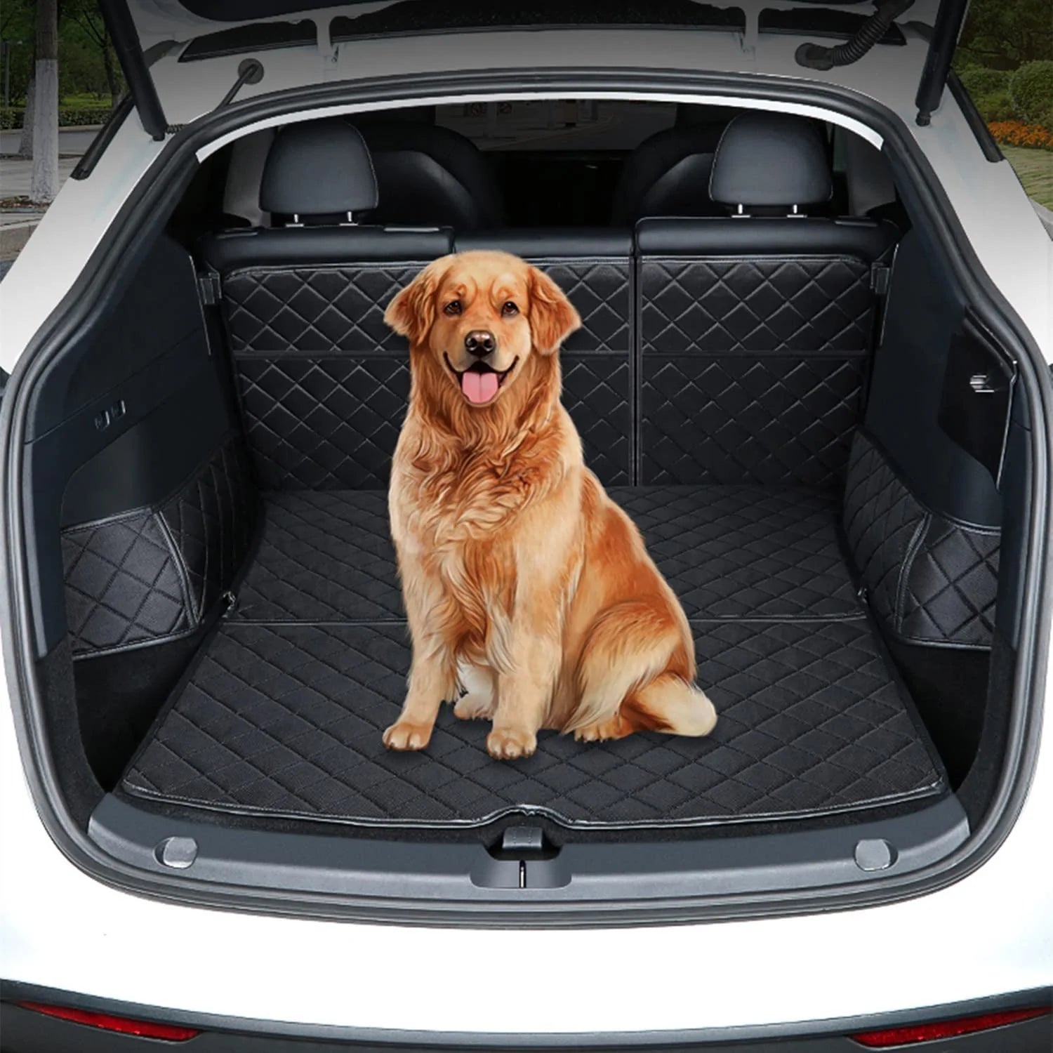 TESEVO Waterproof Rear Trunk Pet Mat for Model Y 2020-2024-TESEVO