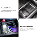 TESEVO Wireless Phone Charger Center Console Organizer for Model S/X - Tesevo