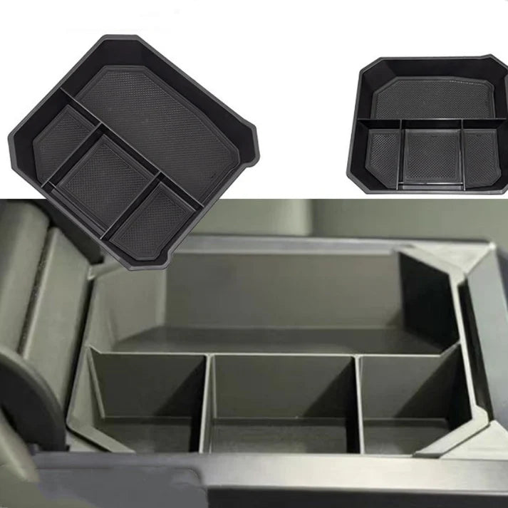 Armrest Storage Box Upper and Lower for Cybertruck - Tesevo