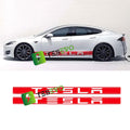 TESEVO Car Door Side Skirt Sticker for Tesla Model S/3/X/Y (2pcs) - Tesevo