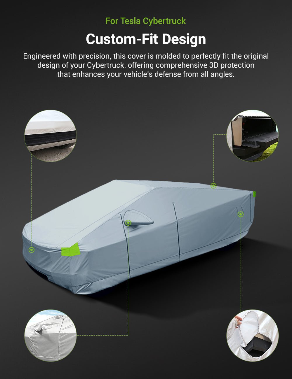 Car cover for Tesla Cybertruck 