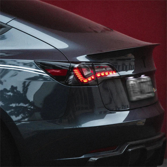 Tesevo Dragon Scale Tail Lights for Tesla Model 3/Y - Tesevo