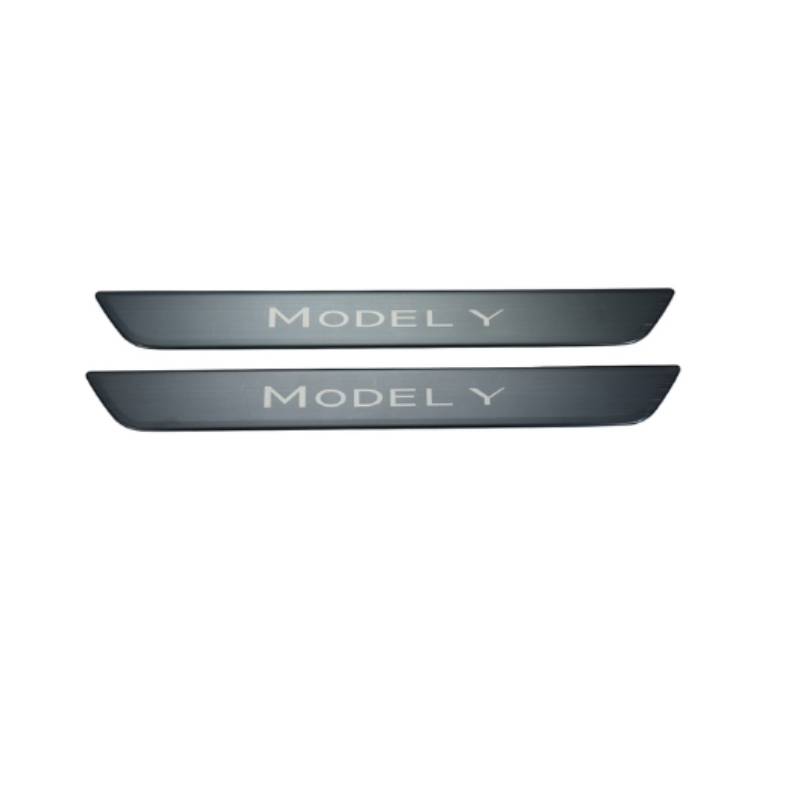 TESEVO Stainless Steel Door Sill Protector Plates for Model 3/Y-TESEVO