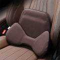 Ergonomic All Weather Alcantara Lumbar Support Pillow for Tesla - Tesevo