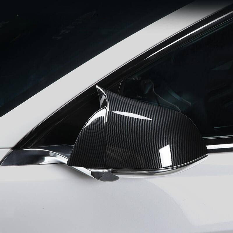 TESEVO Carbon Fiber Mirror Cap for Model 3/Y ( Sporty Style ) - Tesevo