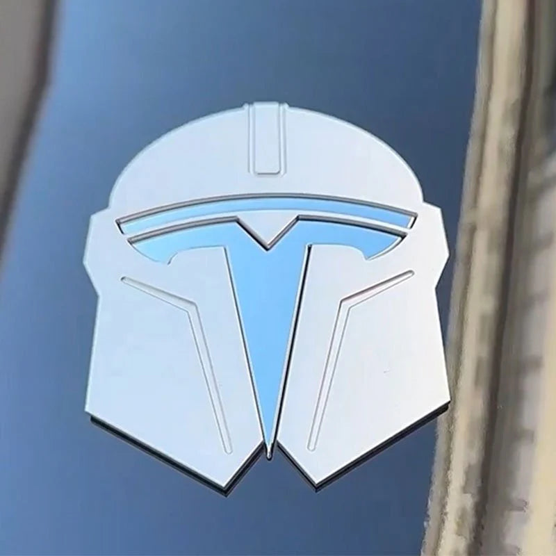 Tesevo Metal Badge Stickers for Model 3/Y 2017-Present